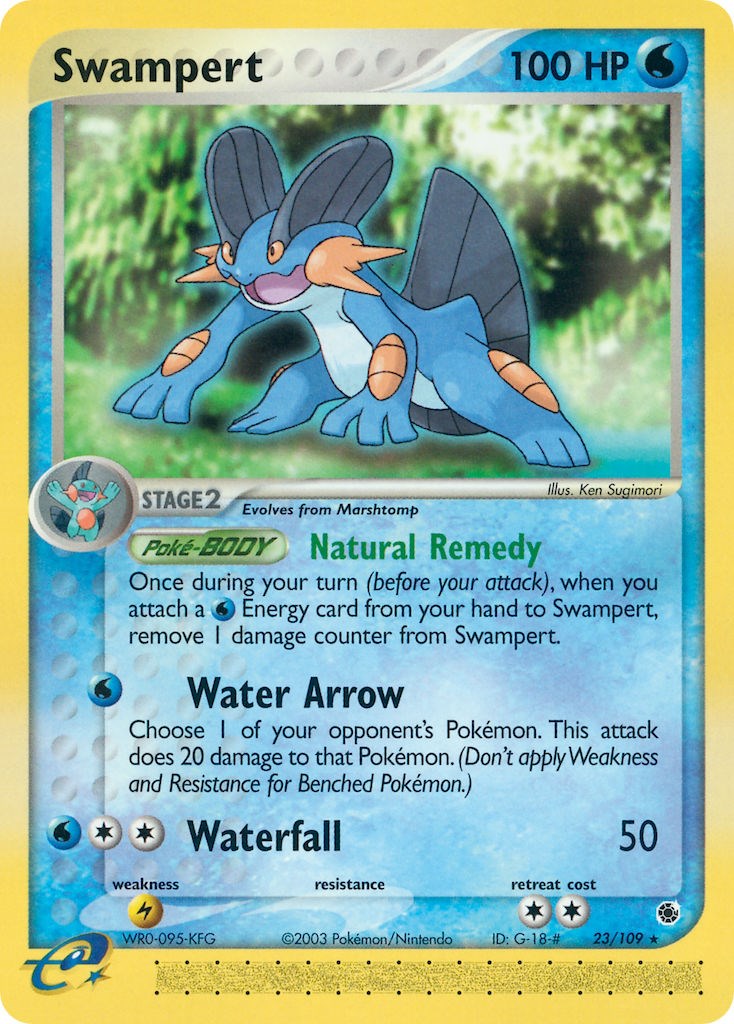 Swampert (23/109) [EX: Ruby & Sapphire] | Total Play