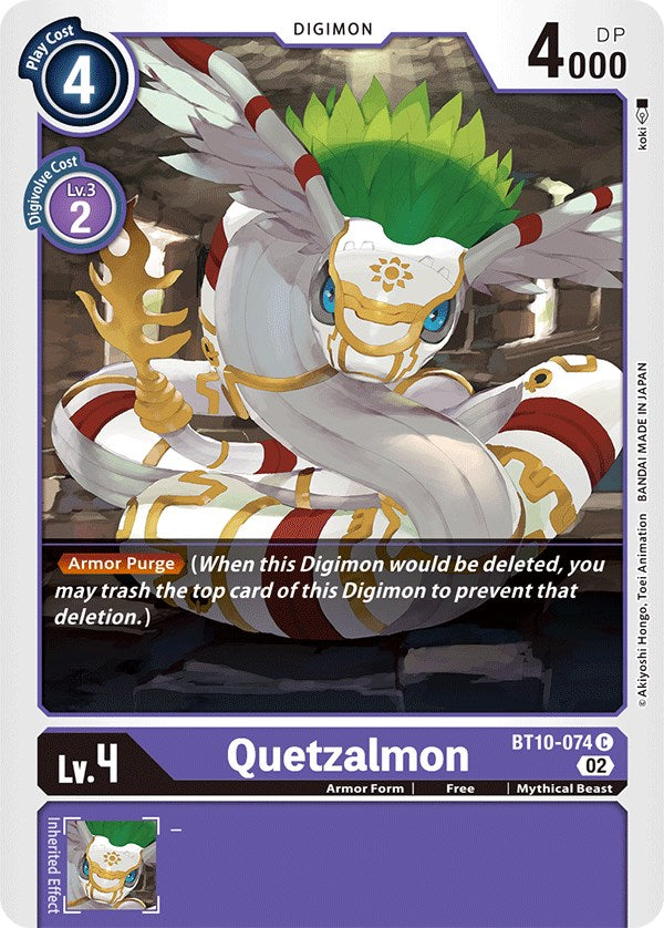Quetzalmon [BT10-074] [Xros Encounter] | Total Play