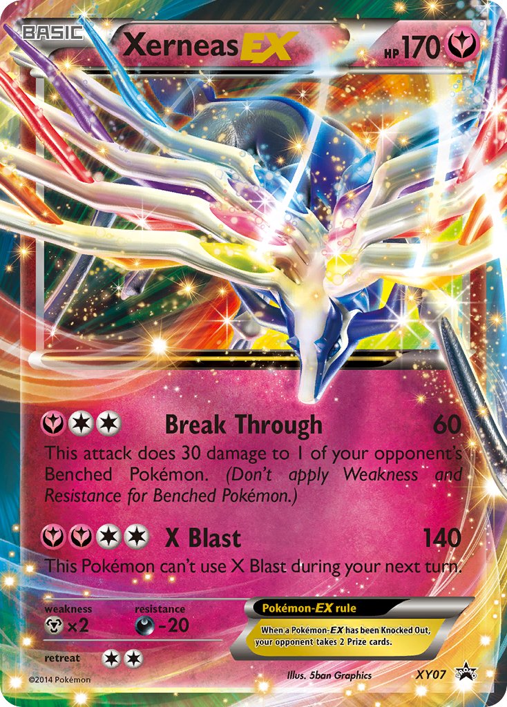 Xerneas EX (XY07) [XY: Black Star Promos] | Total Play