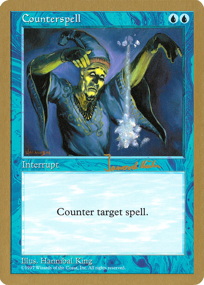Counterspell (Janosch Kuhn) [World Championship Decks 1997] | Total Play