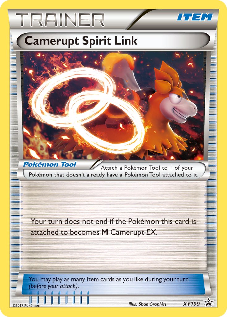 Camerupt Spirit Link (XY199) [XY: Black Star Promos] | Total Play