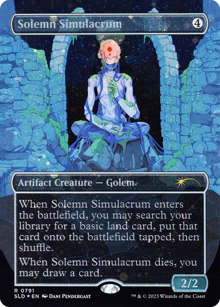 Solemn Simulacrum (1725) (Rainbow Foil) [Secret Lair Drop Series] | Total Play