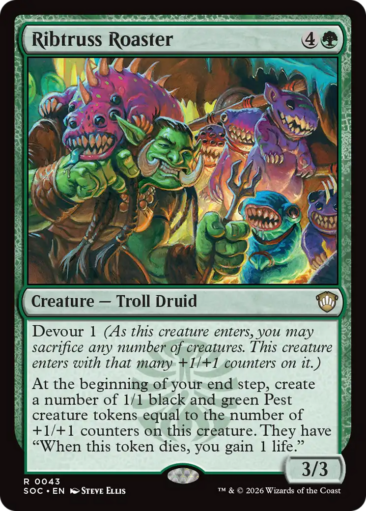 Ribtruss Roaster [Secrets of Strixhaven Commander] | Total Play