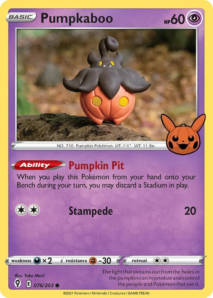 Pumpkaboo (076/203) [Trick or Trade] | Total Play