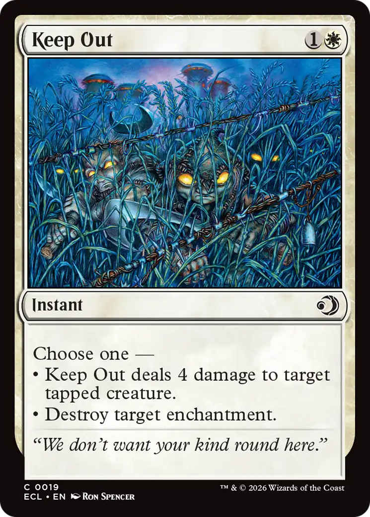Keep Out [Lorwyn Eclipsed] | Total Play