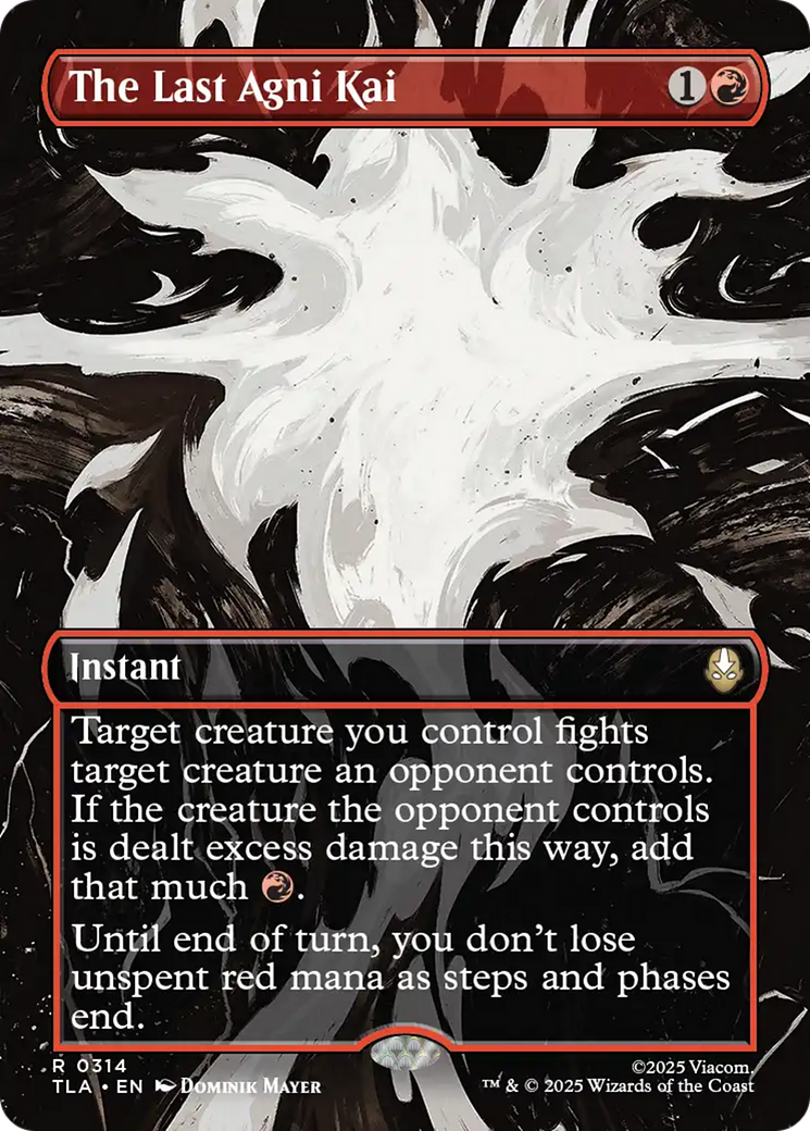 The Last Agni Kai (Borderless) [Avatar: The Last Airbender] | Total Play