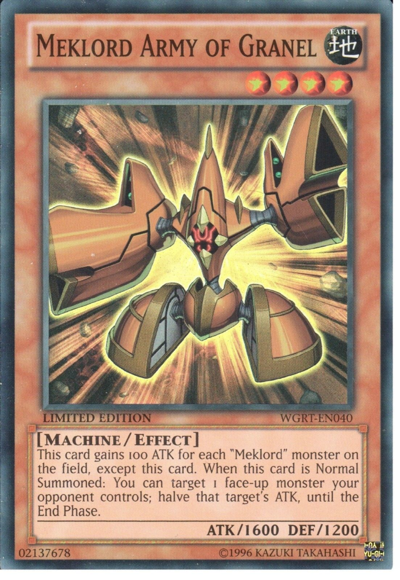 Meklord Army of Granel [WGRT-EN040] Super Rare | Total Play