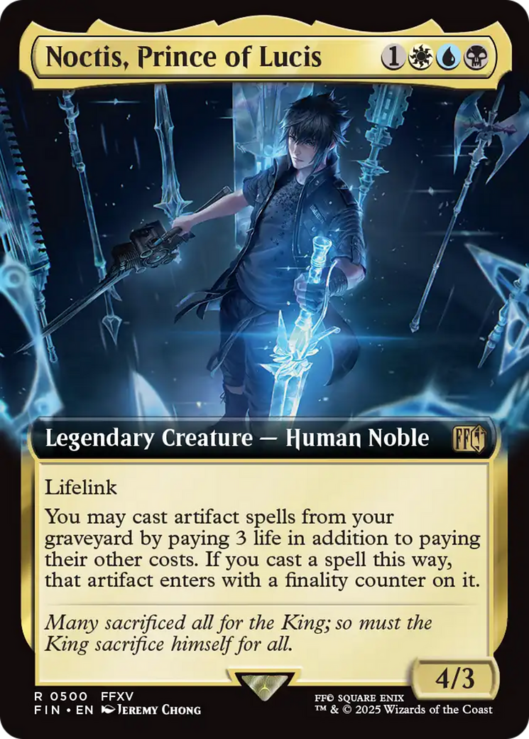 Noctis, Prince of Lucis (Extended Art) [FINAL FANTASY] | Total Play