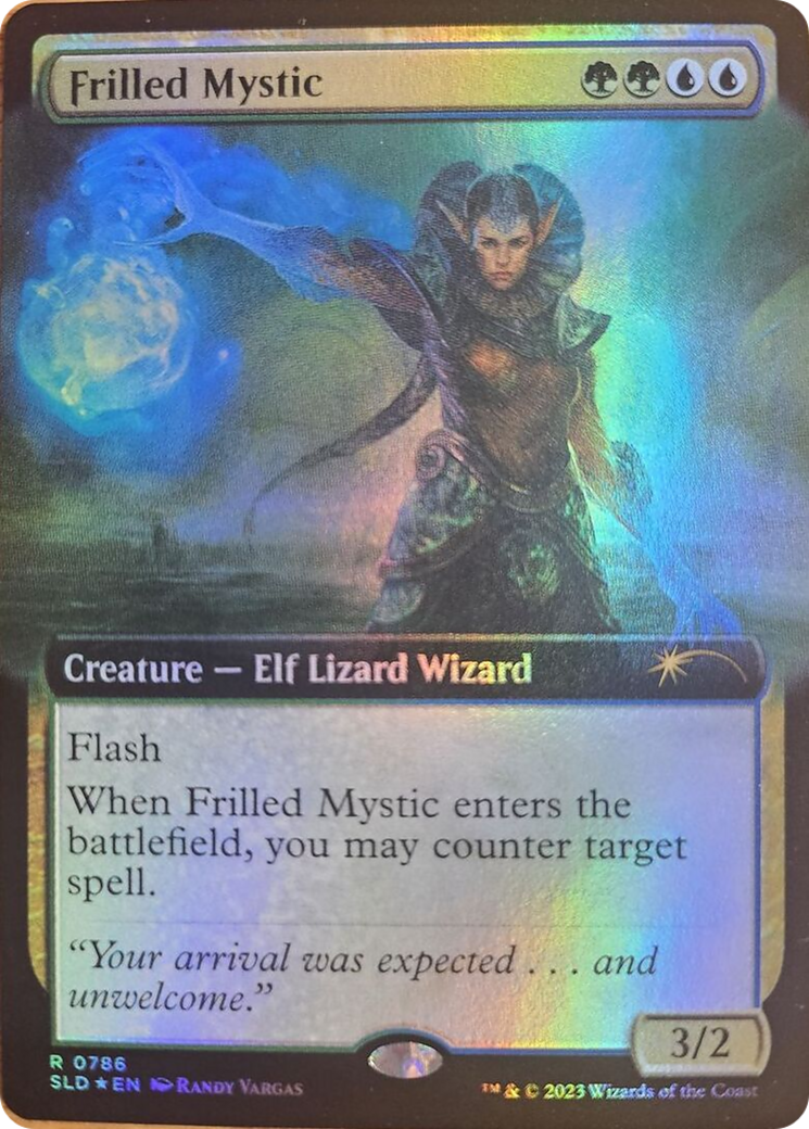 Frilled Mystic (Extended Art) [Secret Lair Drop Series] | Total Play