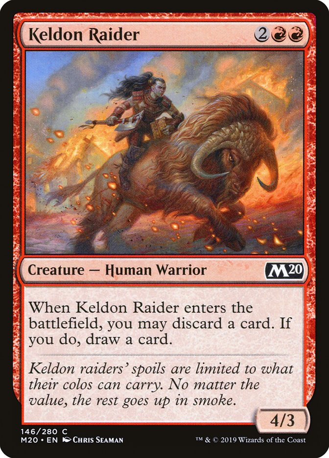 Keldon Raider [Core Set 2020] | Total Play