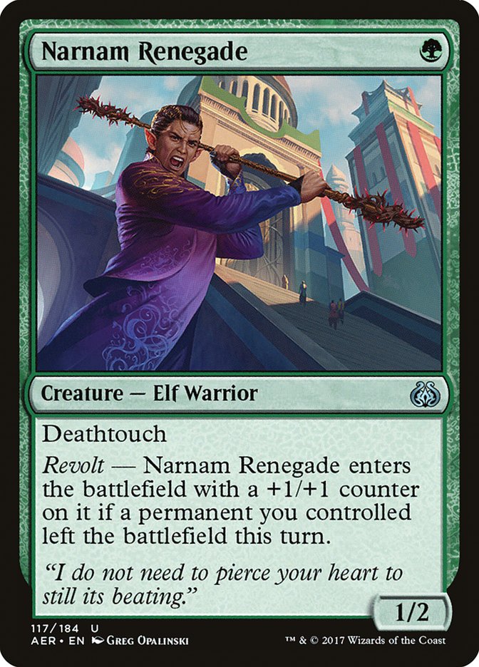 Narnam Renegade [Aether Revolt] | Total Play
