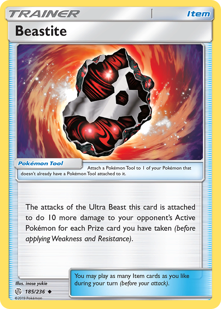 Beastite (185/236) [Sun & Moon: Cosmic Eclipse] | Total Play