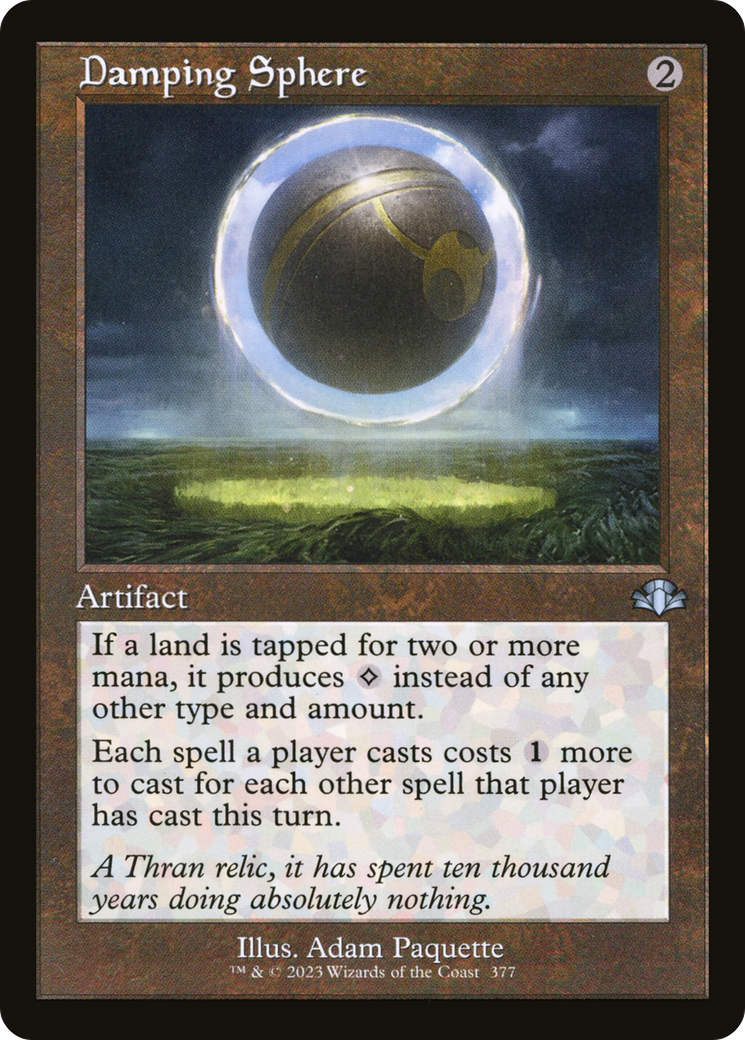 Damping Sphere (Retro) [Dominaria Remastered] | Total Play