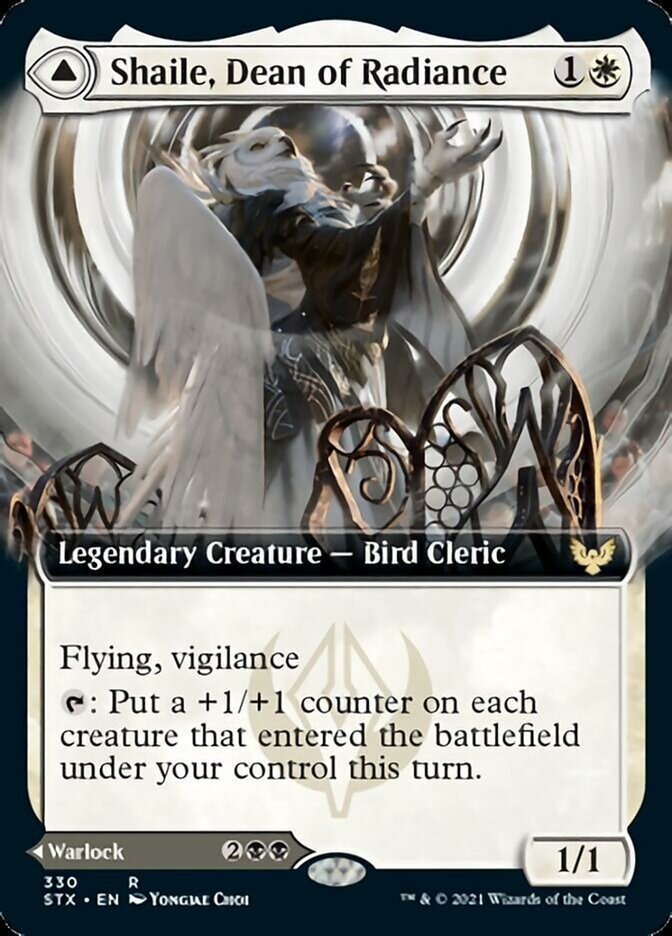 Shaile, Dean of Radiance // Embrose, Dean of Shadow (Extended Art) [Strixhaven: School of Mages] | Total Play