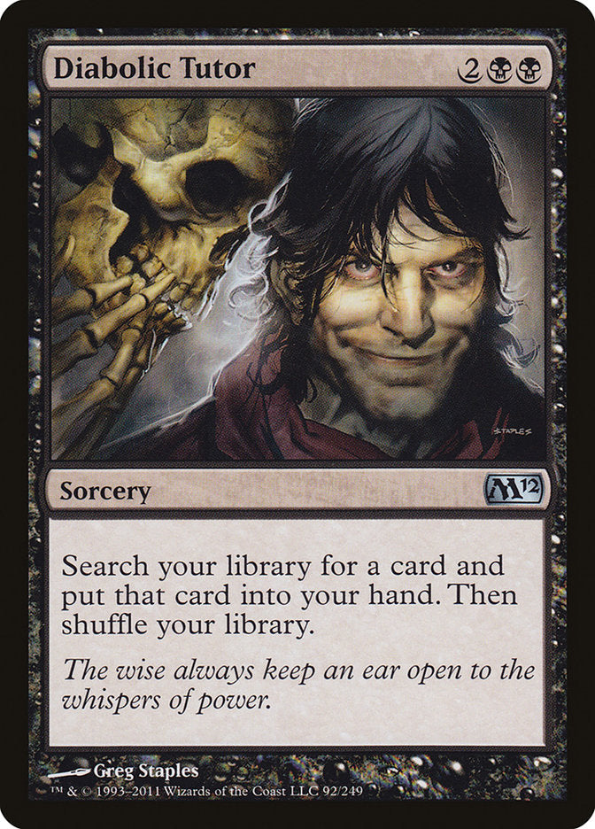 Diabolic Tutor [Magic 2012] | Total Play