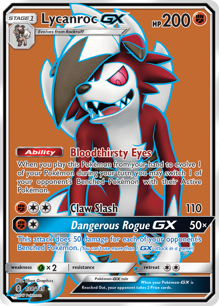 Lycanroc GX (138/145) [Sun & Moon: Guardians Rising] | Total Play