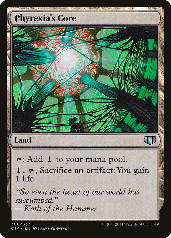 Phyrexia's Core [Commander 2014] | Total Play