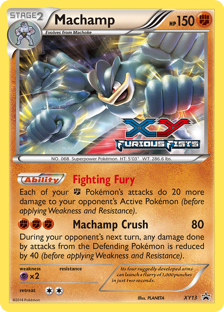 Machamp (XY13) [XY: Black Star Promos] | Total Play