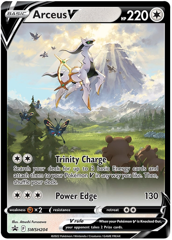 Arceus V (SWSH204) [Sword & Shield: Black Star Promos] | Total Play