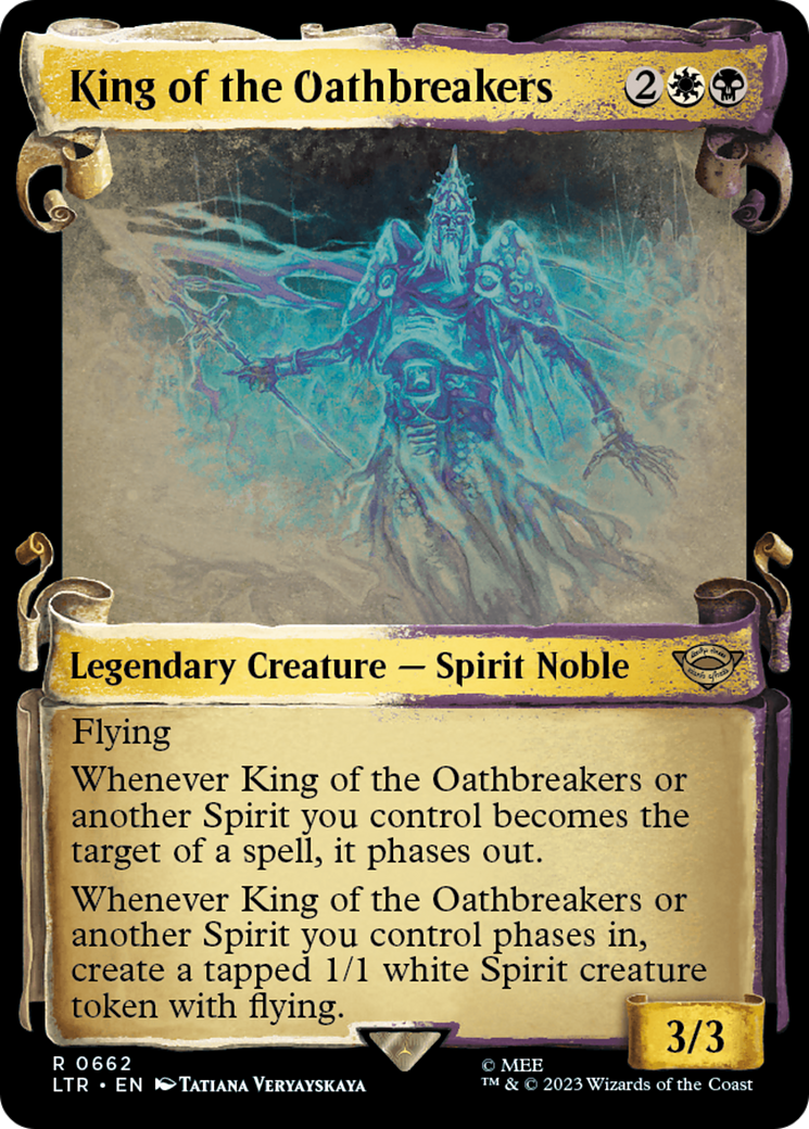 King of the Oathbreakers [The Lord of the Rings: Tales of Middle-Earth Showcase Scrolls] | Total Play