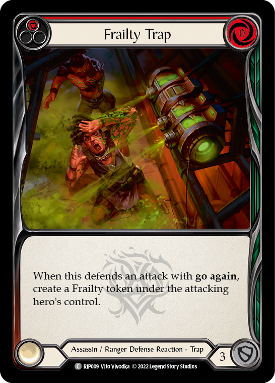 Frailty Trap (Red) [RIP009] (Outsiders Riptide Blitz Deck) | Total Play