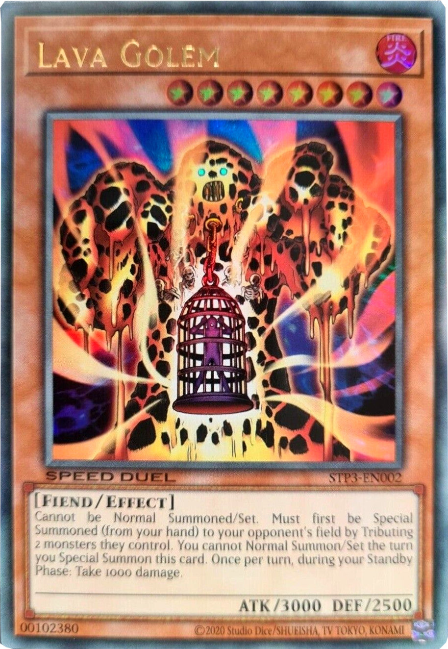 Lava Golem [STP3-EN002] Ultra Rare | Total Play