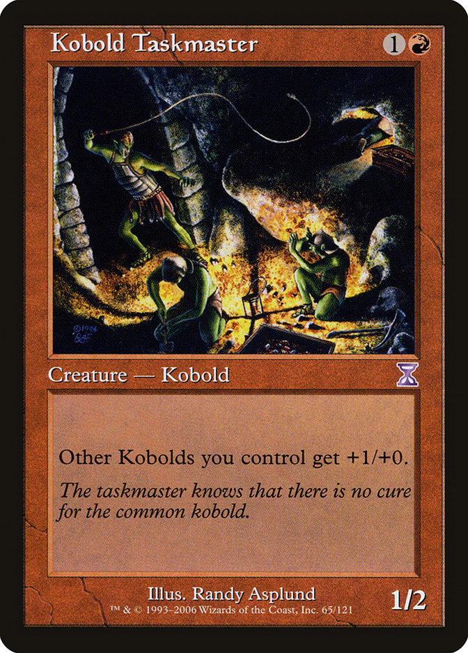 Kobold Taskmaster [Time Spiral Timeshifted] | Total Play