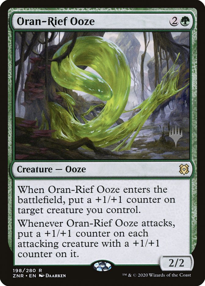 Oran-Rief Ooze (Promo Pack) [Zendikar Rising Promos] | Total Play