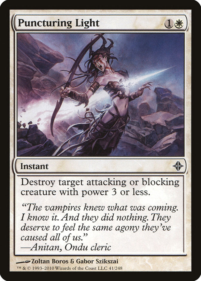 Puncturing Light [Rise of the Eldrazi] | Total Play
