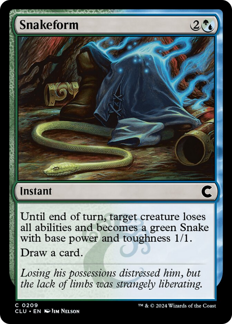Snakeform [Ravnica: Clue Edition] | Total Play