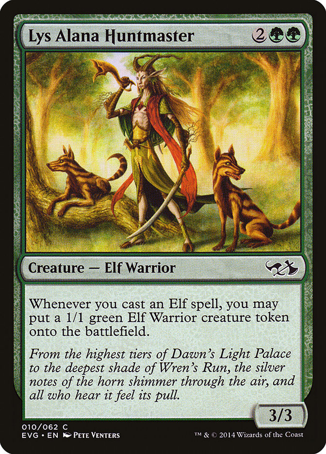 Lys Alana Huntmaster (Elves vs. Goblins) [Duel Decks Anthology] | Total Play