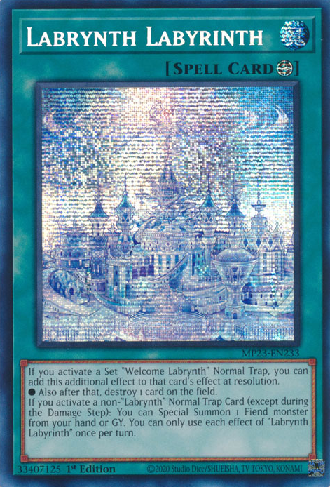Labrynth Labyrinth [MP23-EN233] Prismatic Secret Rare | Total Play