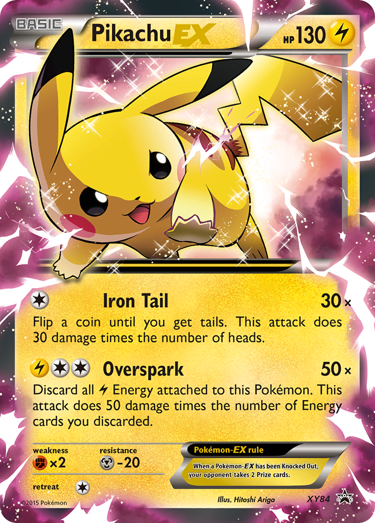 Pikachu EX (XY84) [XY: Black Star Promos] | Total Play