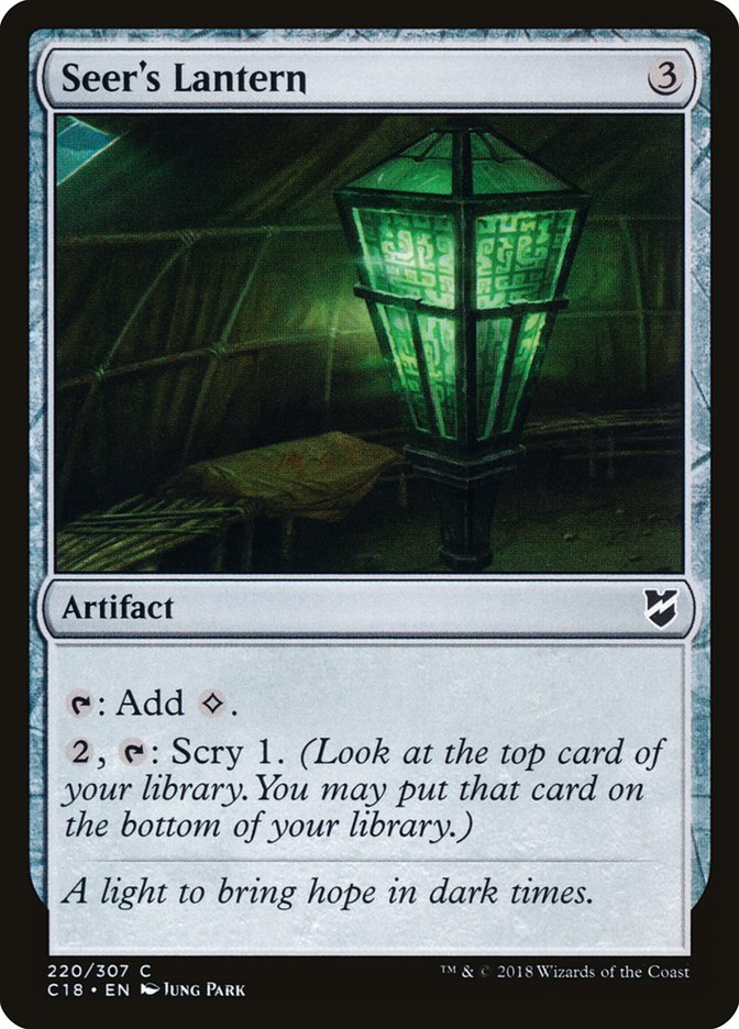 Seer's Lantern [Commander 2018] | Total Play