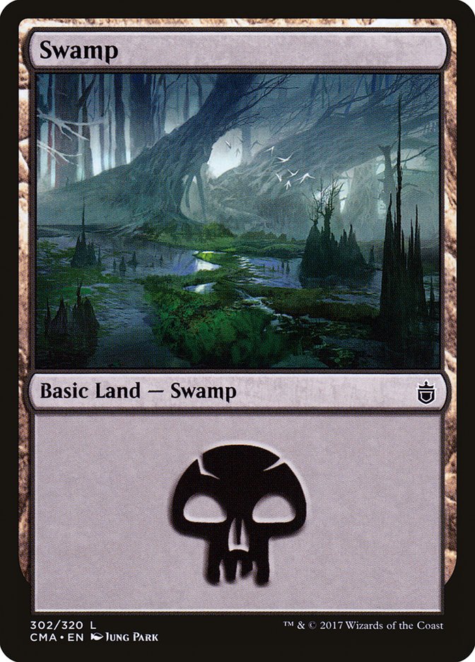 Swamp (302) [Commander Anthology] | Total Play