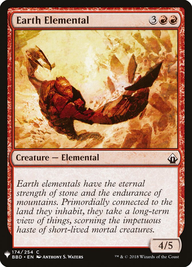 Earth Elemental [Mystery Booster] | Total Play