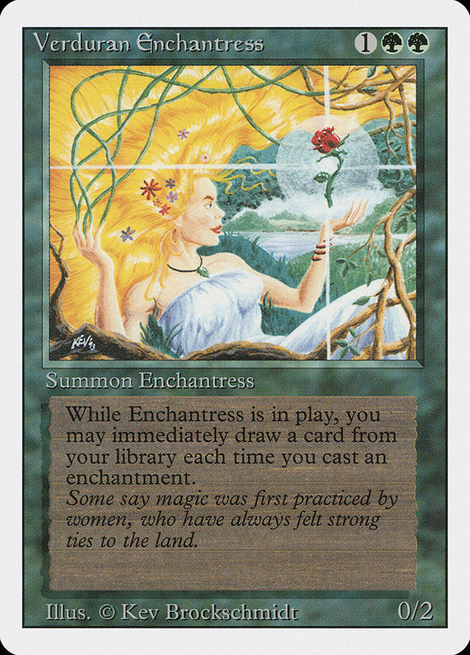 Verduran Enchantress [Revised Edition] | Total Play
