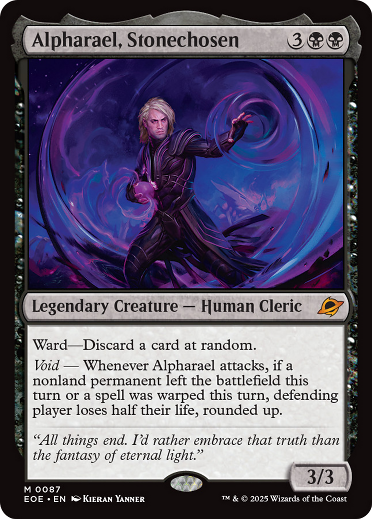 Alpharael, Stonechosen [Edge of Eternities] | Total Play