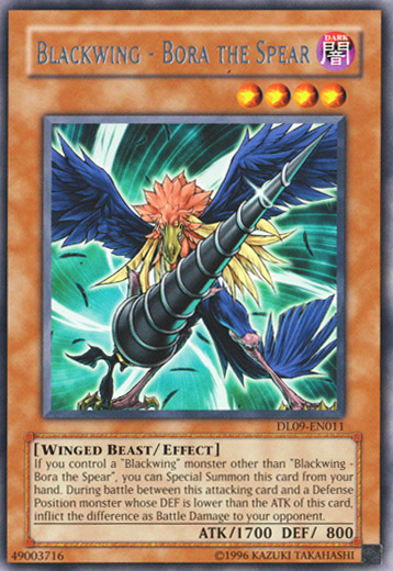 Blackwing - Bora the Spear (Silver) [DL09-EN011] Rare | Total Play
