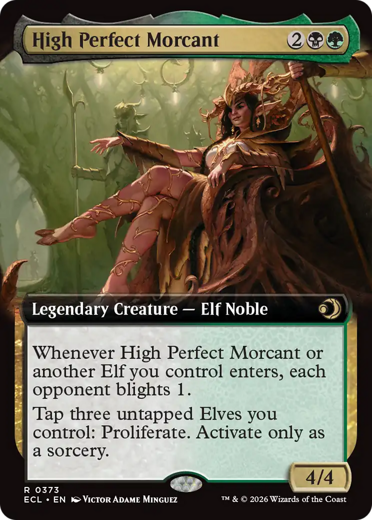 High Perfect Morcant (Extended Art) [Lorwyn Eclipsed] | Total Play