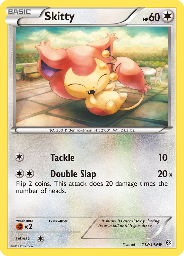 Skitty (113/149) [Black & White: Boundaries Crossed] | Total Play