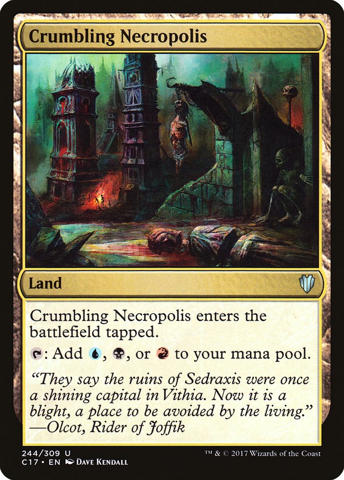 Crumbling Necropolis [Commander 2017] | Total Play