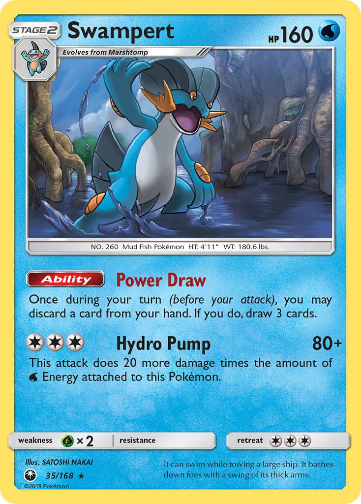 Swampert (35/168) [Sun & Moon: Celestial Storm] | Total Play