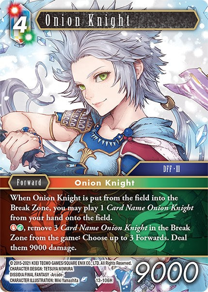 Onion Knight [Opus XIII: Crystal Radiance] | Total Play