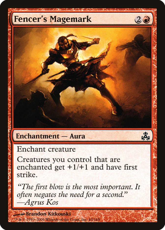 Fencer's Magemark [Guildpact] | Total Play