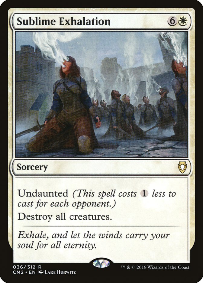 Sublime Exhalation [Commander Anthology Volume II] | Total Play