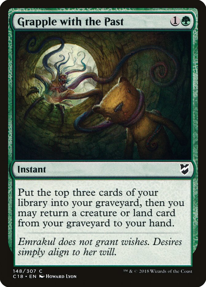 Grapple with the Past [Commander 2018] | Total Play