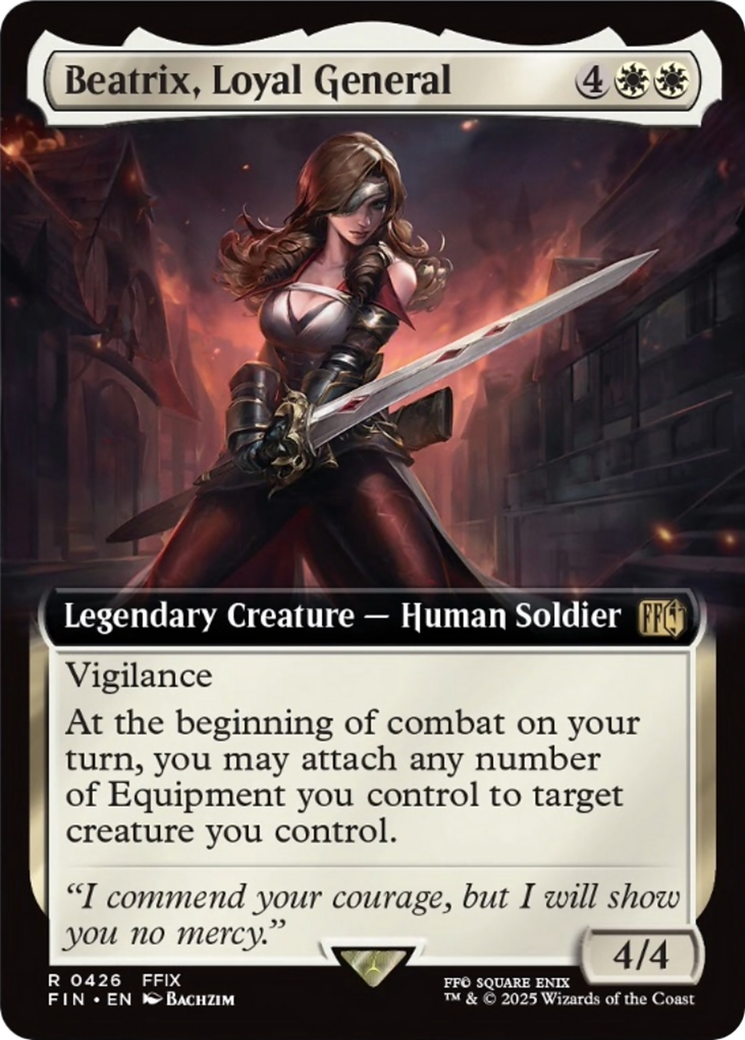 Beatrix, Loyal General (Extended Art) [FINAL FANTASY] | Total Play