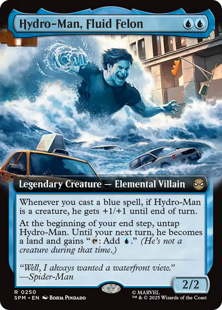 Hydro-Man, Fluid Felon (Extended Art) [Marvel's Spider-Man] | Total Play