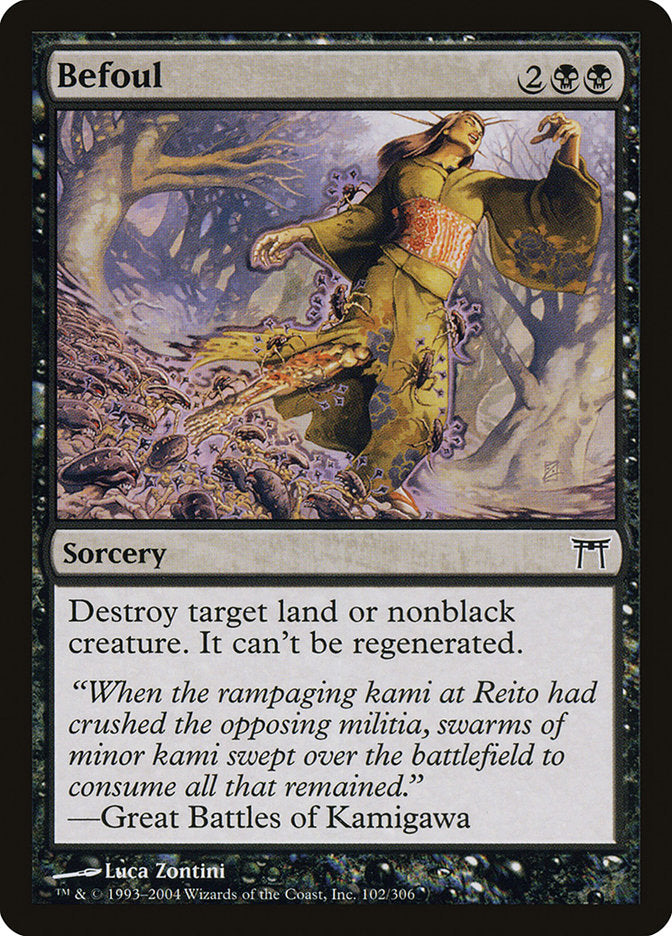 Befoul [Champions of Kamigawa] | Total Play